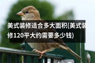 <h3>美式装修适合多大面积(美式装修120平大约需要多少钱)