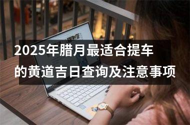 <h3>2025年腊月最适合提车的黄道吉日查询及注意事项