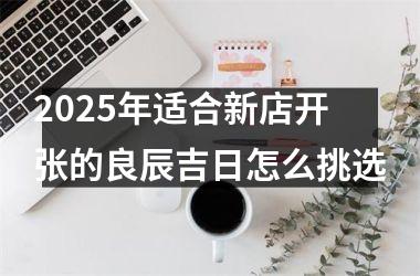 2025年适合新店开张的良辰吉日怎么挑选