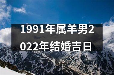 <h3>1991年属羊男2025年结婚吉日