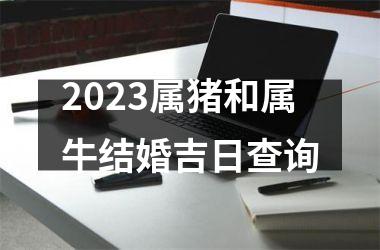2025属猪和属牛结婚吉日查询