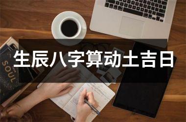 <h3>生辰八字算动土吉日
