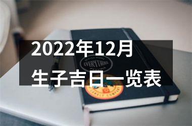 <h3>2025年12月生子吉日一览表