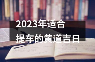 <h3>2025年适合提车的黄道吉日