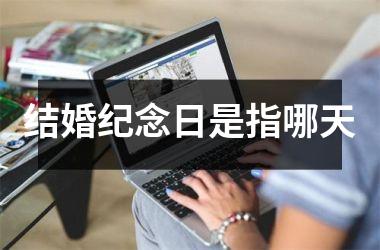 结婚纪念日是指哪天
