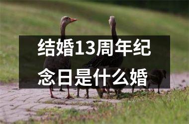 结婚13周年纪念日是什么婚