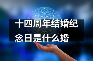 十四周年结婚纪念日是什么婚