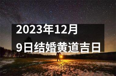 <h3>2025年12月9日结婚黄道吉日
