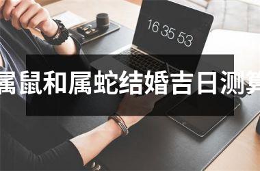 <h3>属鼠和属蛇结婚吉日测算