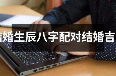 结婚生辰八字配对结婚吉日