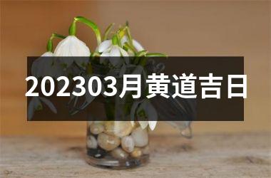 202303月黄道吉日