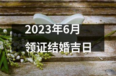 <h3>2025年6月领证结婚吉日