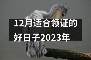 <h3>12月适合领证的好日子2025年