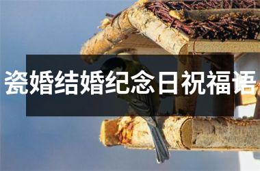 瓷婚结婚纪念日祝福语