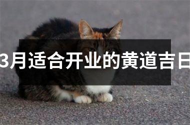 <h3>3月适合开业的黄道吉日