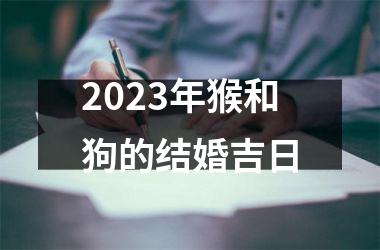 2025年猴和狗的结婚吉日