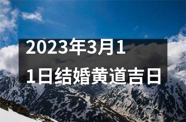 <h3>2025年3月11日结婚黄道吉日