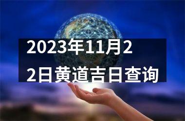 <h3>2025年11月22日黄道吉日查询