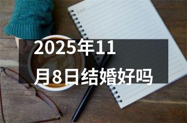 <h3>2025年11月8日结婚好吗