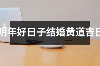<h3>明年好日子结婚黄道吉日