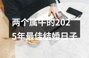 <h3>两个属牛的2025年最佳结婚日子