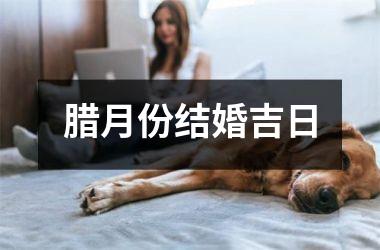 <h3>腊月份结婚吉日