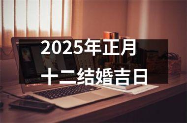 <h3>2025年正月十二结婚吉日