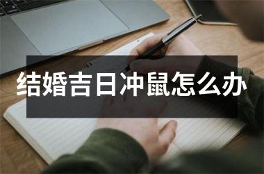 <h3>结婚吉日冲鼠怎么办
