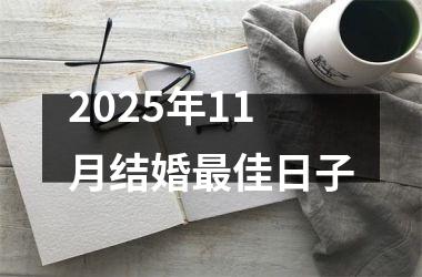 <h3>2025年11月结婚最佳日子