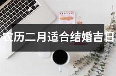 <h3>农历二月适合结婚吉日