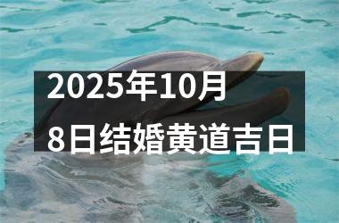 <h3>2025年10月8日结婚黄道吉日