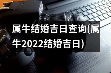 <h3>属牛结婚吉日查询(属牛2022结婚吉日)