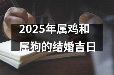 <h3>2025年属鸡和属狗的结婚吉日