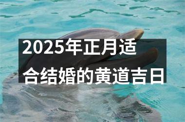 <h3>2025年正月适合结婚的黄道吉日