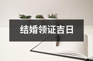 <h3>结婚领证吉日