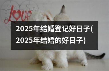 <h3>2025年结婚登记好日子(2025年结婚的好日子)