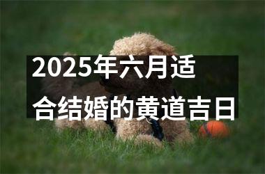 <h3>2025年六月适合结婚的黄道吉日