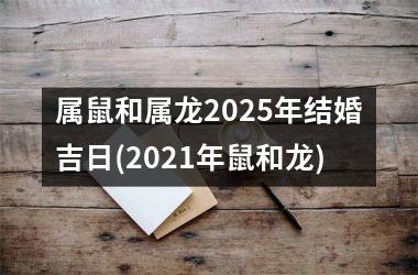 <h3>属鼠和属龙2025年结婚吉日(2021年鼠和龙)