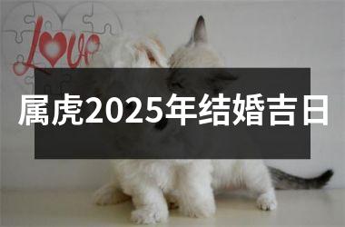 <h3>属虎2025年结婚吉日