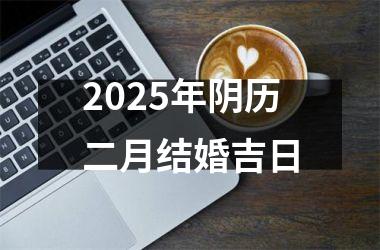 <h3>2025年阴历二月结婚吉日
