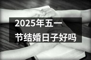 <h3>2025年五一节结婚日子好吗