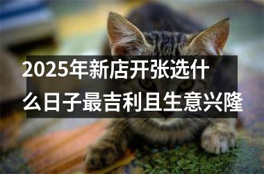 <h3>2025年新店开张选什么日子最吉利且生意兴隆