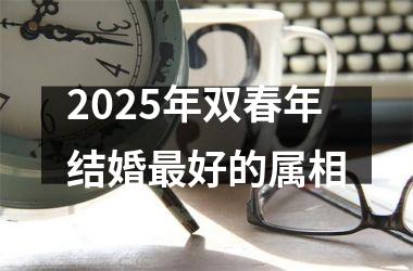<h3>2025年双春年结婚最好的属相