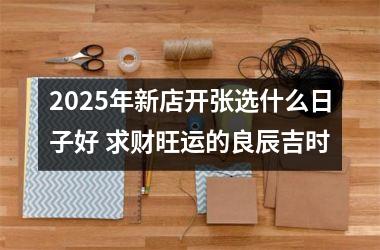 <h3>2025年新店开张选什么日子好 求财旺运的良辰吉时