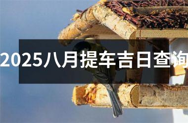 2025八月提车吉日查询