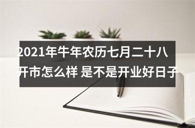 <h3>2025年牛年农历七月二十八开市怎么样 是不是开业好日子