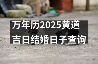 <h3>万年历2025黄道吉日结婚日子查询