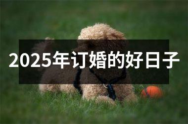 <h3>2025年订婚的好日子