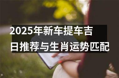2025年新车提车吉日推荐与生肖运势匹配