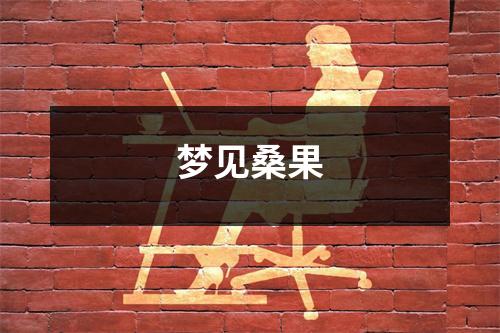 <h3>梦见桑果